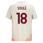 Maillot AS Roma Soule 18 Homme Extérieur 2024-25