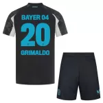 Maillot Bayer 04 Leverkusen Alejandro Grimaldo 20 Enfant Third 2024-25