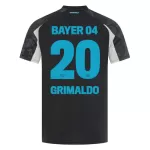 Maillot Bayer 04 Leverkusen Alejandro Grimaldo 20 Homme Third 2024-25