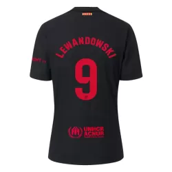 Maillot FC Barcelone Lewandowski 9 Homme Extérieur 2024-25