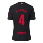 Maillot FC Barcelone R. Araujo 4 Homme Extérieur 2024-25