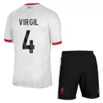 Maillot Liverpool Virgil 4 Enfant Third 2024-25