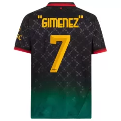 Maillot AC Milan Gimenez 7 Homme Fourth 2024-25