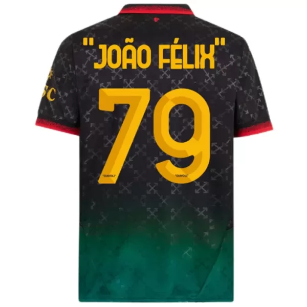 Maillot AC Milan João Félix 79 Homme Fourth 2024-25 Maillot AC Milan João Félix 79 Homme Fourth 2024-25
