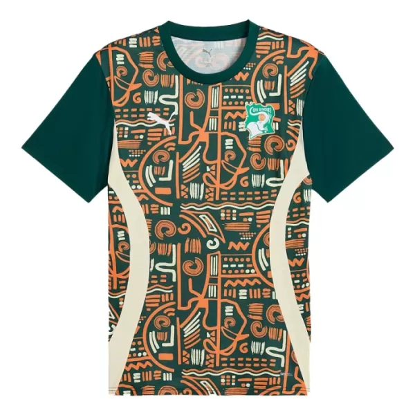 Maillot Côte d Ivoire Pre-Match Homme 2024-25 Maillot Côte d Ivoire Pre-Match Homme 2024-25