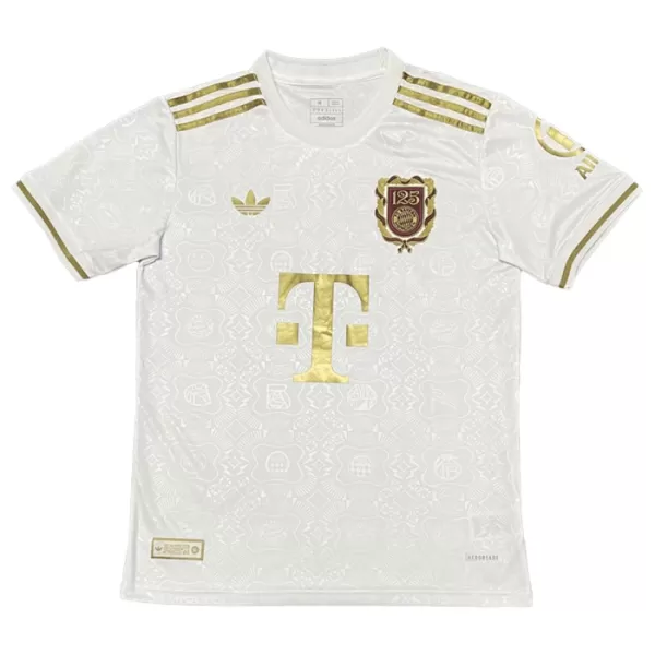 Maillot FC Bayern Munich Homme Anniversaire 2024-25 Blanche Maillot FC Bayern Munich Homme Anniversaire 2024-25 Blanche