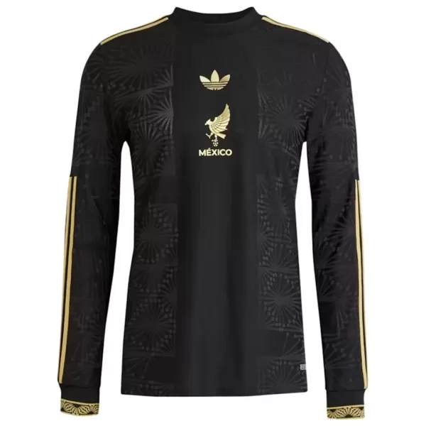 Maillot Manches Longues Mexique Homme 2024-25 Noire Maillot Manches Longues Mexique Homme 2024-25 Noire