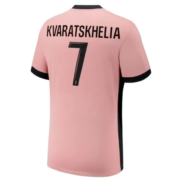 Maillot Paris Saint-Germain Kvaratskhelia 7 Homme Third 2024-25