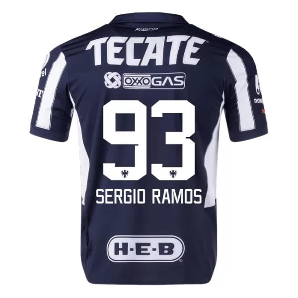 Maillot Rayados Monterrey Sergio Ramos 93 Homme Domicile 2024-25 Maillot Rayados Monterrey Sergio Ramos 93 Homme Domicile 2024-25