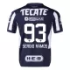 Maillot Rayados Monterrey Sergio Ramos 93 Homme Domicile 2024-25 Maillot Rayados Monterrey Sergio Ramos 93 Homme Domicile 2024-25