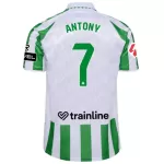 Maillot Real Betis Antony 7 Homme Domicile 2024-25