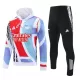 Arsenal Hoodie Sweat d'Entraînement Homme 2024-25 Blanche Arsenal Hoodie Sweat d'Entraînement Homme 2024-25 Blanche