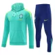 Brésil Sweat d'Entraînement Homme 2024-25 Verte Brésil Sweat d'Entraînement Homme 2024-25 Verte