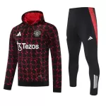 Manchester United Hoodie Sweat d'Entraînement Homme 2024-25 Rouge