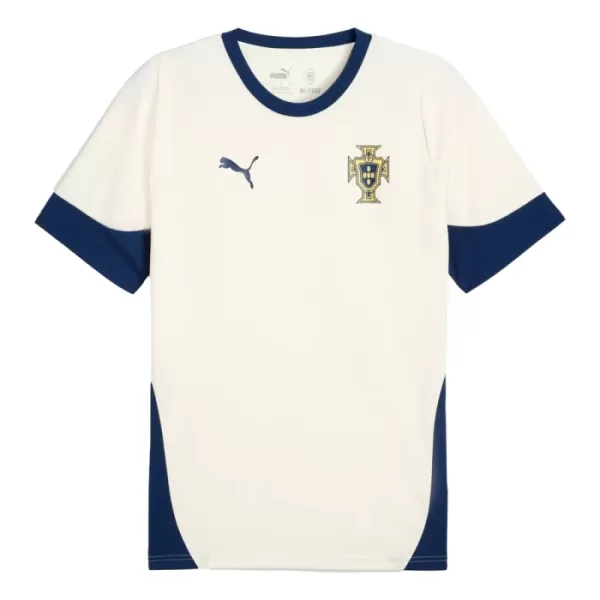 Portugal Maillot d'Entraînement Homme 2024-25 Blanche Portugal Maillot d'Entraînement Homme 2024-25 Blanche