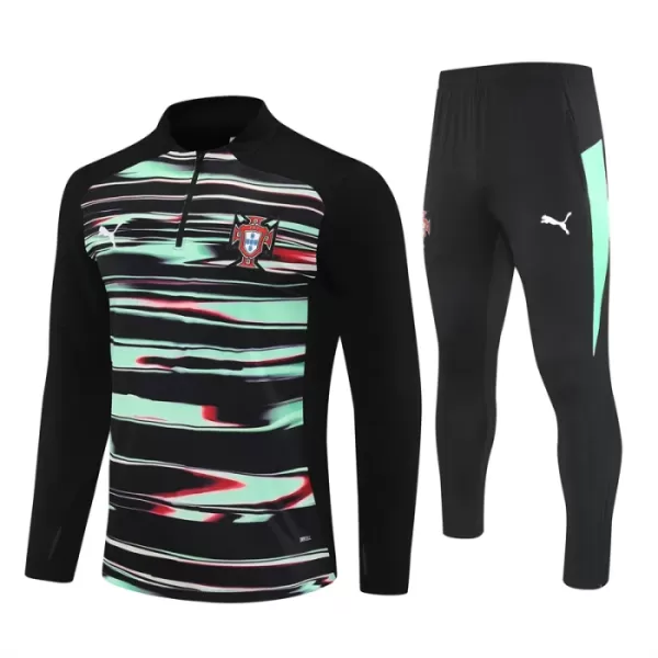 Portugal Sweat d'Entraînement Homme 2024-25 Quart-Zip Portugal Sweat d'Entraînement Homme 2024-25 Quart-Zip