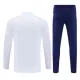 Portugal Sweat d'Entraînement Homme 2024-25 Quart-Zip Blanche