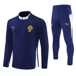 Portugal Sweat d'Entraînement Homme 2024-25 Quart-Zip Navy