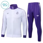 Real Madrid Ensemble Vestes d'Entraînement Enfant 2024-25 Blanche
