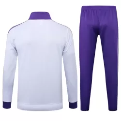 Real Madrid Ensemble Vestes d'Entraînement Homme 2024-25 Blanche