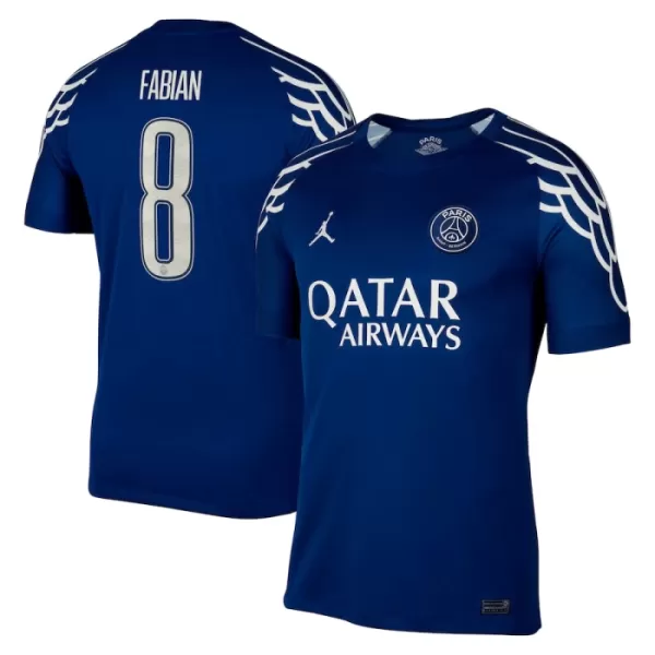Maillot Paris Saint-Germain Fabian Ruiz 8 Homme Fourth 2024-25 Maillot Paris Saint-Germain Fabian Ruiz 8 Homme Fourth 2024-25