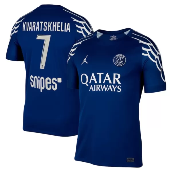 Maillot Paris Saint-Germain Kvaratskhelia 7 Homme Fourth 2024-25 Maillot Paris Saint-Germain Kvaratskhelia 7 Homme Fourth 2024-25