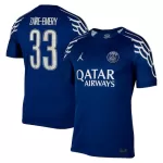 Maillot Paris Saint-Germain Zaire Emery 33 Homme Fourth 2024-25