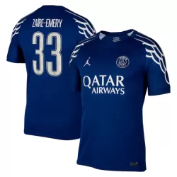 Maillot Paris Saint-Germain Zaire Emery 33 Homme Fourth 2024-25
