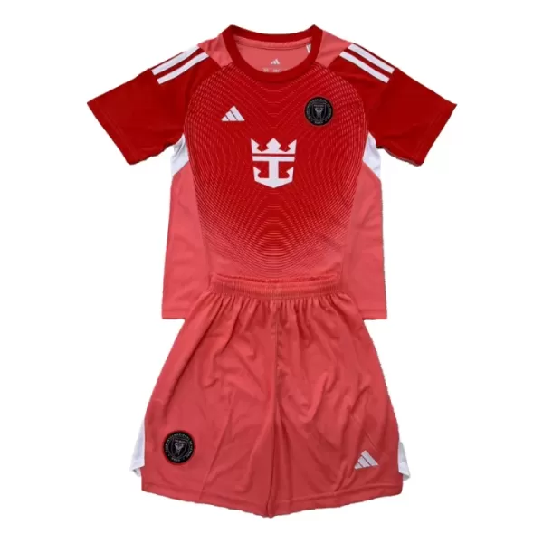 Maillot Gardien Inter Miami CF Enfant 2025-26 Rouge Maillot Gardien Inter Miami CF Enfant 2025-26 Rouge