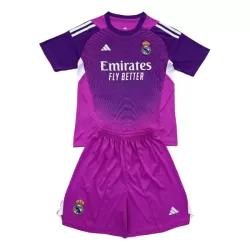 Maillot Gardien Real Madrid Enfant 2025-26 Violet Maillot Gardien Real Madrid Enfant 2025-26 Violet