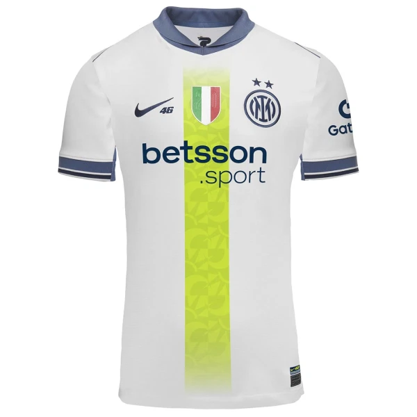 Maillot Inter Milan x Valentino Rossi Homme Extérieur 2024-25 Maillot Inter Milan x Valentino Rossi Homme Extérieur 2024-25