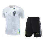 Maillot Brésil Enfant 2024-25 Blanche
