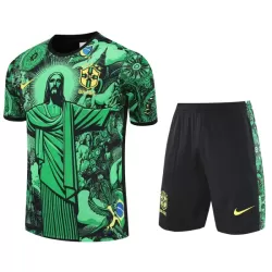Maillot Brésil Enfant 2024-25 Verte Maillot Brésil Enfant 2024-25 Verte