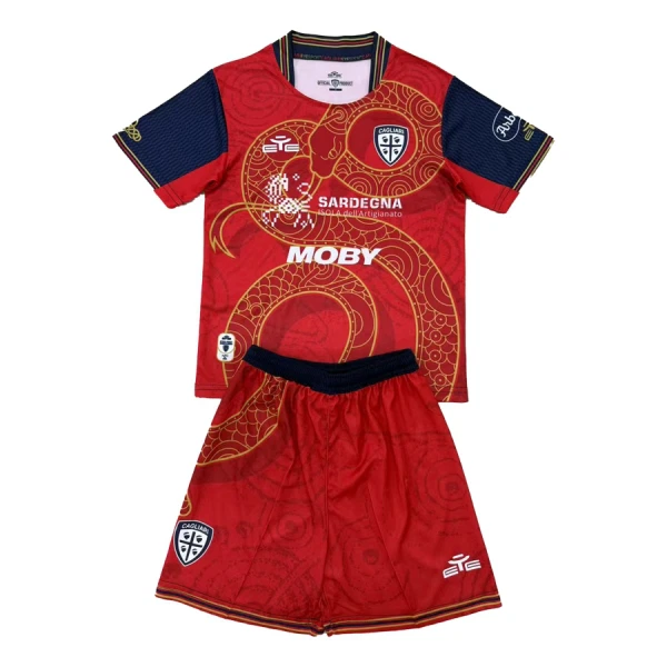Maillot Cagliari Calcio Enfant 2024-25 Maillot Cagliari Calcio Enfant 2024-25