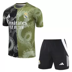 Maillot Real Madrid Dragon Enfant 2024-25 Verte Maillot Real Madrid Dragon Enfant 2024-25 Verte