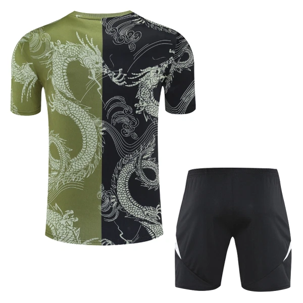 Maillot Real Madrid Dragon Enfant 2024-25 Verte