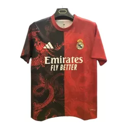 Maillot Real Madrid Dragon Homme 2024-25 Rouge Maillot Real Madrid Dragon Homme 2024-25 Rouge
