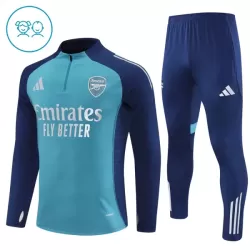 Arsenal Sweat d'Entraînement Enfant 2025-26 Quart-Zip Bleue Arsenal Sweat d'Entraînement Enfant 2025-26 Quart-Zip Bleue