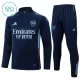 Arsenal Sweat d'Entraînement Enfant 2025-26 Quart-Zip Navy Arsenal Sweat d'Entraînement Enfant 2025-26 Quart-Zip Navy