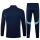 Arsenal Sweat d'Entraînement Homme 2025-26 Quart-Zip Navy