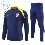 Atlético Madrid Sweat d'Entraînement Enfant 2025-26 Quart-Zip Navy