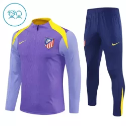 Atlético Madrid Sweat d'Entraînement Enfant 2025-26 Quart-Zip Violet Atlético Madrid Sweat d'Entraînement Enfant 2025-26 Quart-Zip Violet