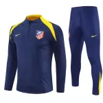 Atlético Madrid Sweat d'Entraînement Homme 2025-26 Quart-Zip Navy