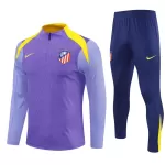 Atlético Madrid Sweat d'Entraînement Homme 2025-26 Quart-Zip Violet