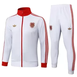 FC Bayern Munich Ensemble Vestes d'Entraînement Homme 2024-25 Blanche FC Bayern Munich Ensemble Vestes d'Entraînement Homme 2024-25 Blanche
