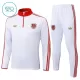 FC Bayern Munich Sweat d'Entraînement Enfant 2024-25 Quart-Zip Blanche FC Bayern Munich Sweat d'Entraînement Enfant 2024-25 Quart-Zip Blanche