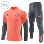 FC Bayern Munich Sweat d'Entraînement Enfant 2025-26 Quart-Zip Orange