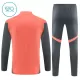 FC Bayern Munich Sweat d'Entraînement Enfant 2025-26 Quart-Zip Orange