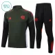 FC Bayern Munich Sweat d'Entraînement Enfant 2025-26 Quart-Zip Verte FC Bayern Munich Sweat d'Entraînement Enfant 2025-26 Quart-Zip Verte