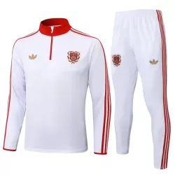 FC Bayern Munich Sweat d'Entraînement Homme 2024-25 Quart-Zip Blanche FC Bayern Munich Sweat d'Entraînement Homme 2024-25 Quart-Zip Blanche